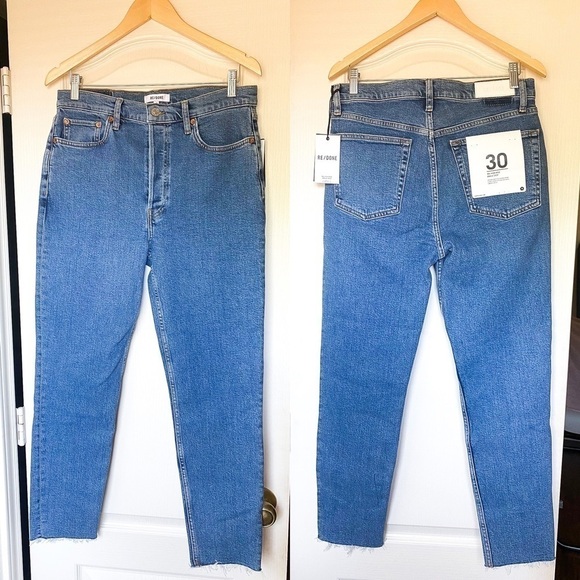RE/DONE 90s HR Ankle Crop 30 - Picture 1 of 8